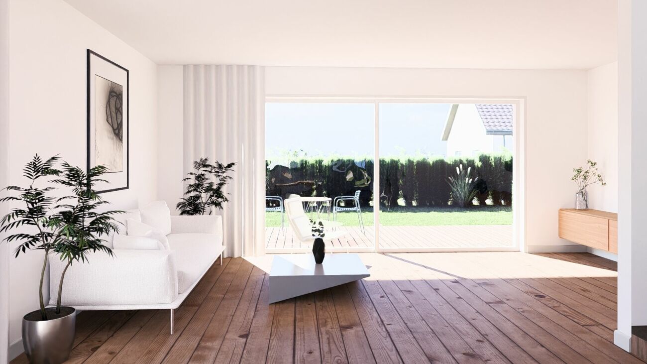 155 m2 Grosses Neubau-DEFH (Haus B), 6.5 DEFH, 3 Nasszellen, Garten, Sitzplatz, Carport & PP -  Bild 5