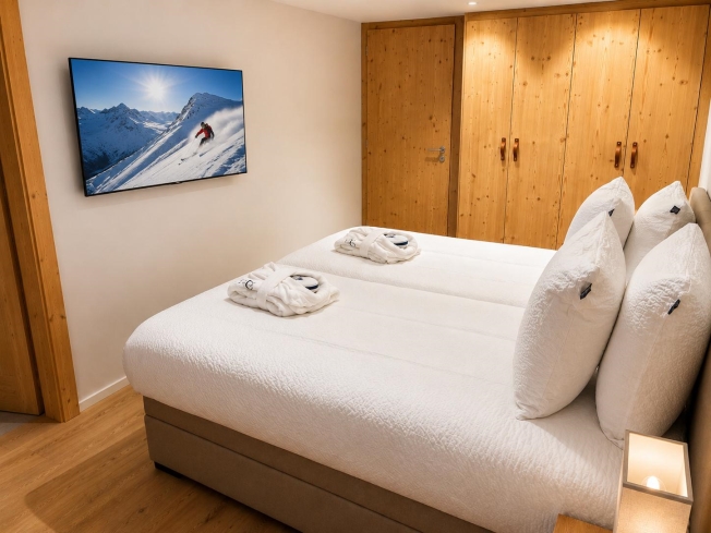Wunderschöne 4,5-Zimmer-Wohnung mit direktem Zugang zu den Skipisten in einer Hotelresidenz -  Bild 5