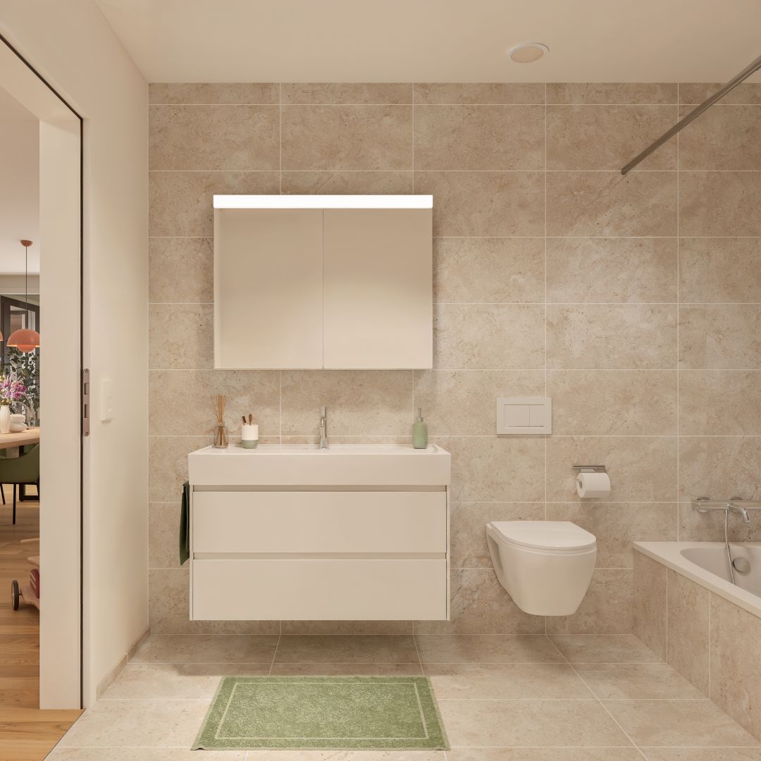 4.5-Zimmer-Wohnung mit flexiblem Eingangsbereich – Erdgeschoss -  Bild 9