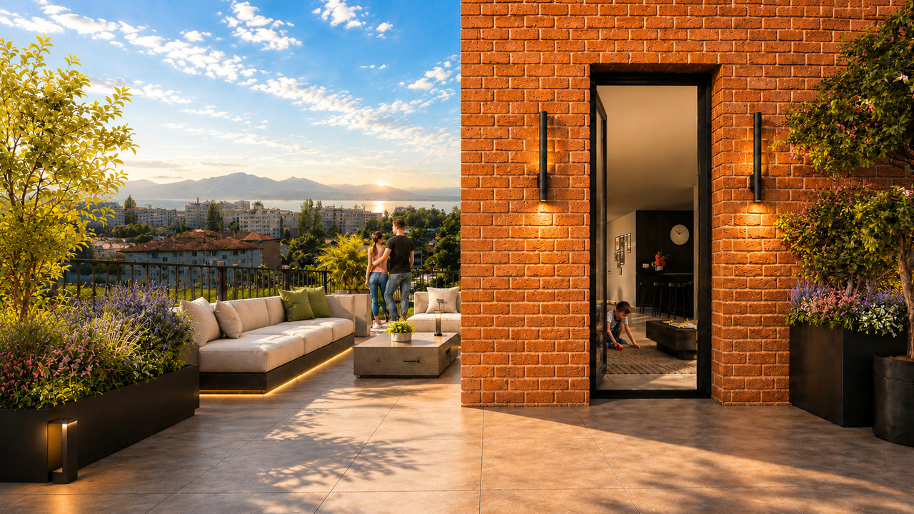 AUX PORTES DE LAUSANNE --  PENTHOUSE D'EXCEPTION -- TERRASSE EN ATTIQUE - Véritable pièce à vivre en attique