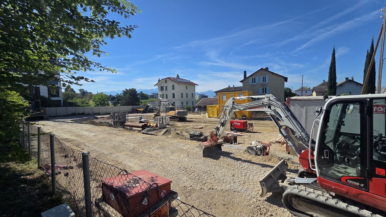 AUX PORTES DE LAUSANNE --  PENTHOUSE D'EXCEPTION -- TERRASSE EN ATTIQUE - Chantier en cours