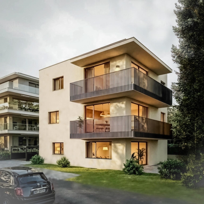 Neues Projekt Grundstück 1 2,5 Zimmer mit Terrasse und privatem Garten -  Bild 1