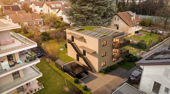 Neues Projekt Grundstück 1 2,5 Zimmer mit Terrasse und privatem Garten -  Bild 3
