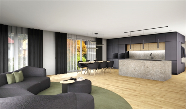 0.1 Einzigartige Gartenwohnung mit 222m2 privater Aussenfläche -  Bild 5