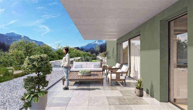 4.5 Zimmer Penthouse Wohnung in Uvrier -  Bild 1