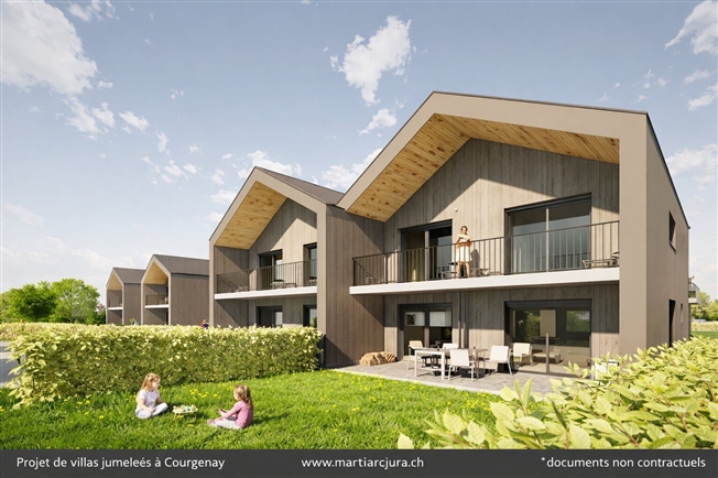 Neue 5,5-Zimmer-Familienvilla zum Verkauf in Courgenay -  Bild 2