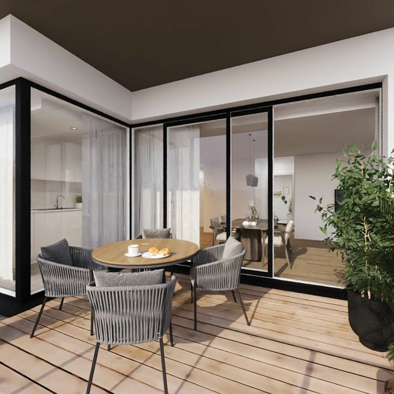 Neubau WH4.ch | 4 x 3.5 Zimmerwohnung, Bezug: 30.06.2028 - Balkon