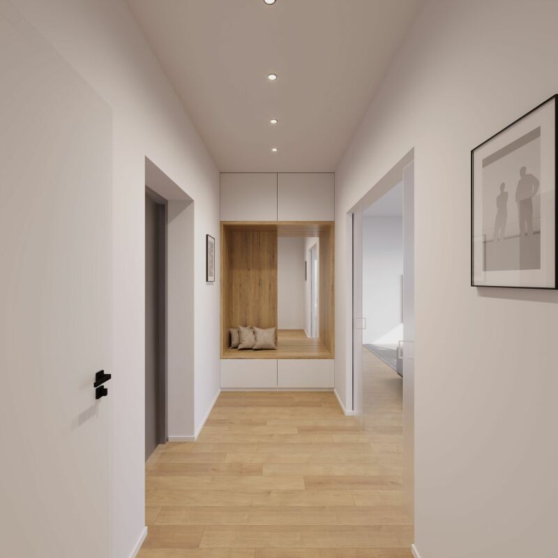 Neubau WH4.ch | 4.5 Dachwohnung, Bezug: 30.06.2028 - Entrée & Lift