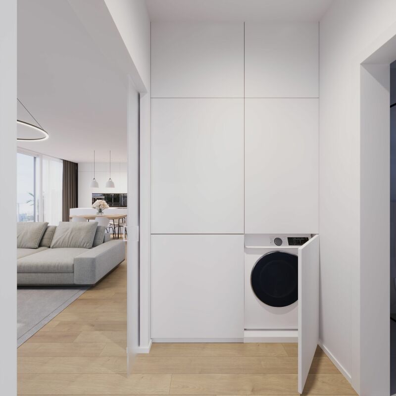 Neubau WH4.ch | 4.5 Dachwohnung, Bezug: 30.06.2028 - Waschen/Trocknen