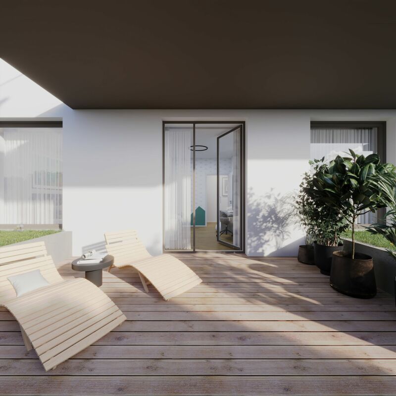 Neubau WH4.ch | 4.5 Gartenwohnung, Bezug: 30.06.2028 - Ged. Sitzplatz 1