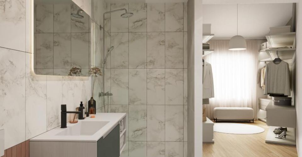Projet de 3 belles et grandes villas HPE - Maison contiguë 7 pièces - image - 5