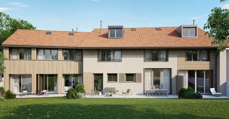 Projet de 3 belles et grandes villas HPE - Maison contiguë 7 pièces - image - 8