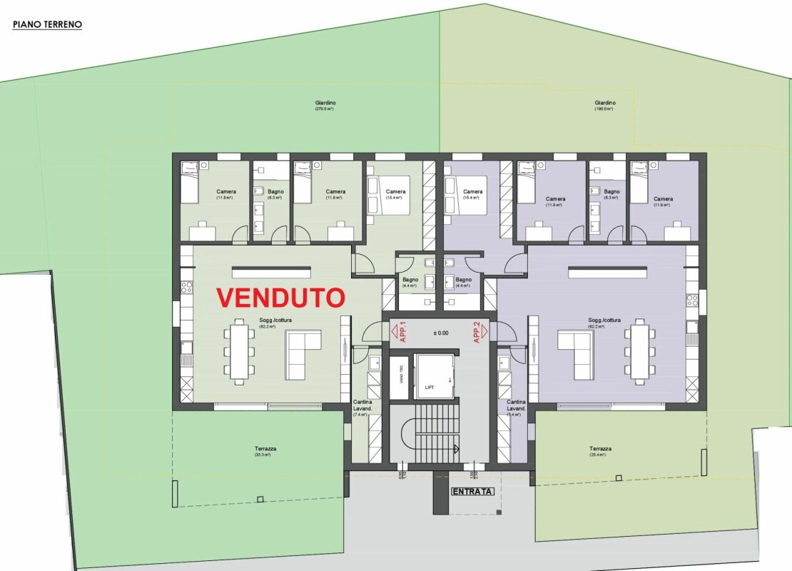 MODERNI ED AMPI APPARTAMENTI A CAMA -  Bild 8