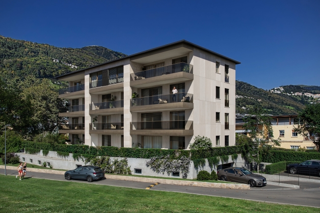 Esclusivo appartamento 2.5 locali con vista lago ad Agno, TI - Immobile di nuova costruzione -  Bild 4