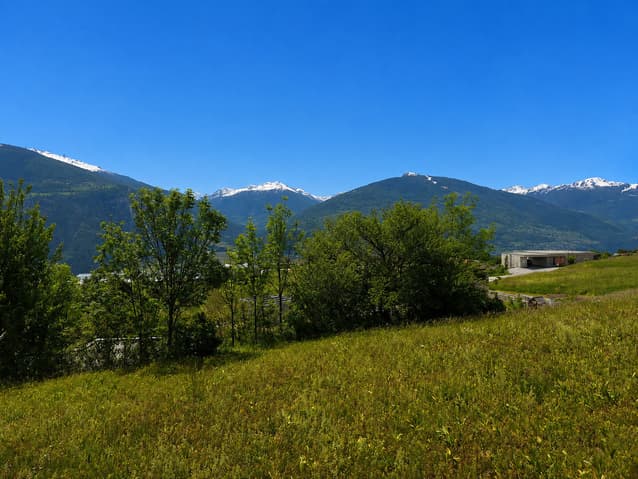 Nouvelle villa individuelle à construire à Grimisuat - photo non-contractuelle