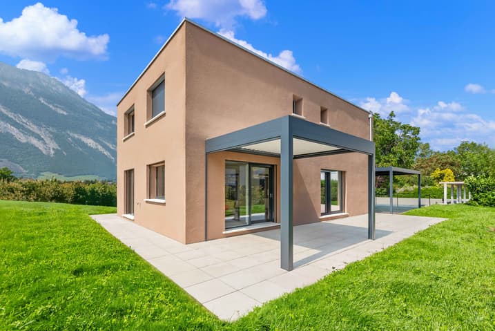 Nouvelle villa individuelle à construire à Grimisuat - photo non-contractuelle