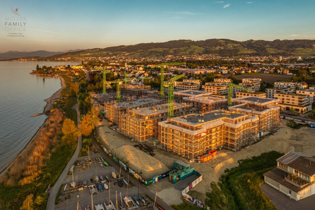 Neubau-Projekt Arrivée: Herrliche 3 1/2 Zimmer-Wohnung mit grosser Terrasse & Gartenanteil -  Bild 2