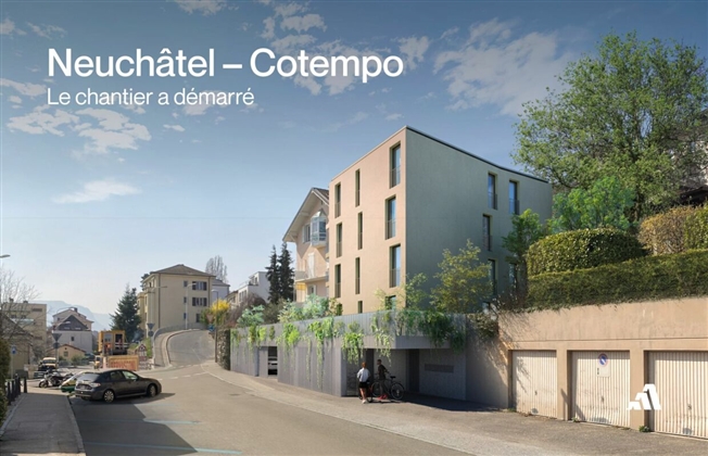 Résidence Cotempo 5,5-Zimmer-Wohnung im 2. Stock – Grundstück B -  Bild 1