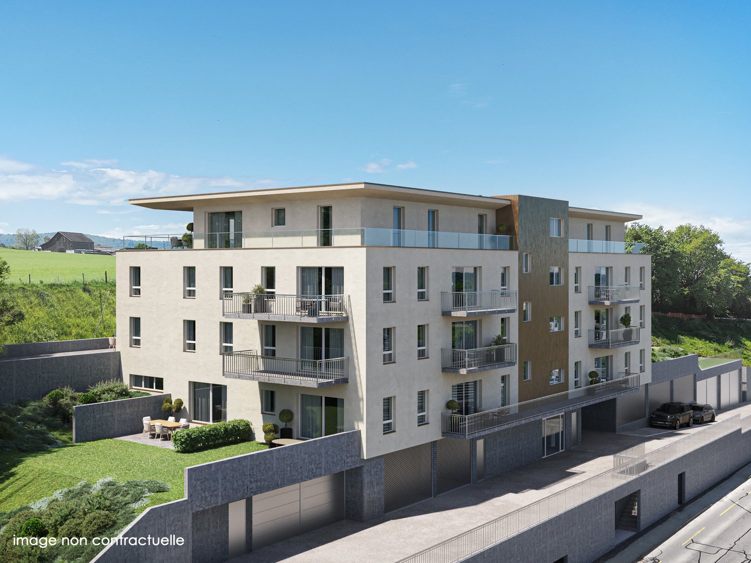 Promotion d'un immeuble mixte en PPE à Porrentruy -  Bild 1