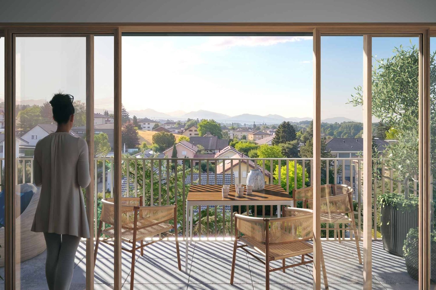 Nouvelle promotion  Spacieux appartement de 4,5 pièces au 2ème étage avec jardin privatif en rez. -  Bild 2