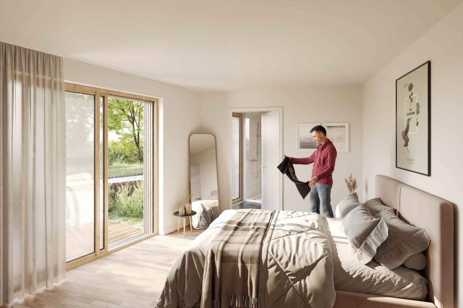 Nouvelle promotion  Spacieux appartement de 4,5 pièces au 2ème étage avec jardin privatif en rez. -  Bild 4