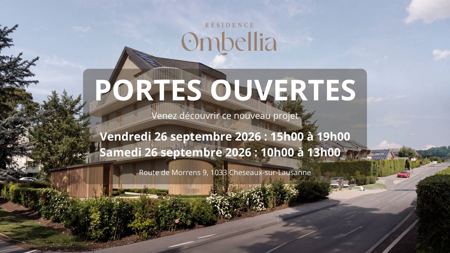 Nouvelle promotion Ombellia  Appartement de 3.5 pièces au dernier étage -  Bild 1