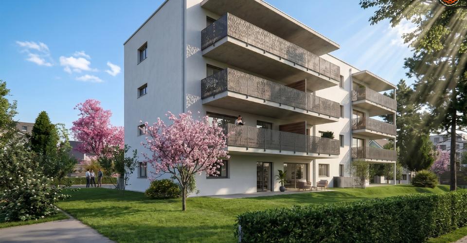 4.5 pièces à La Tour-de-Trême, avec jardin privatif - Appartement 4.5 pièces - image - 1