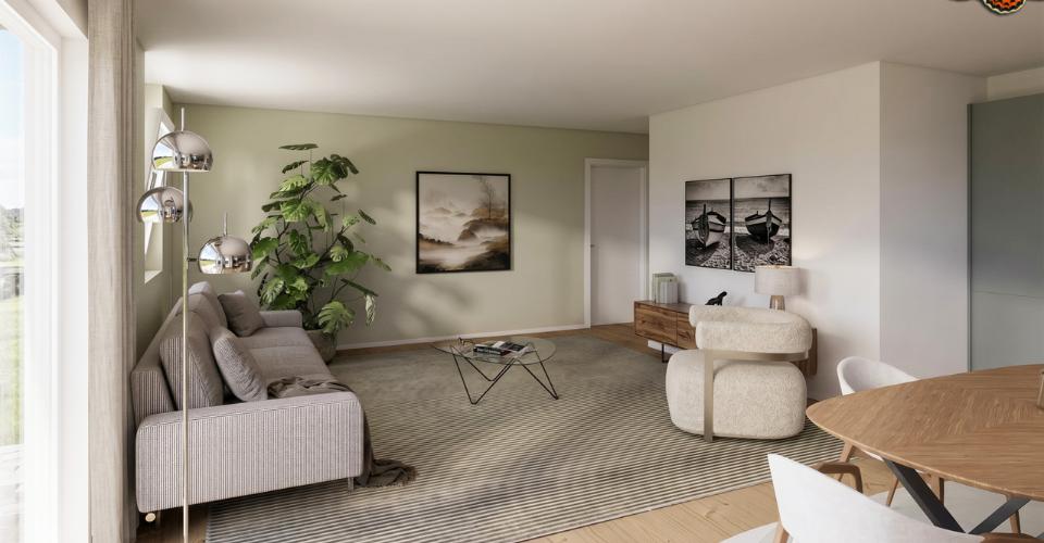 4.5 pièces à La Tour-de-Trême, avec jardin privatif - Appartement 4.5 pièces - image - 4