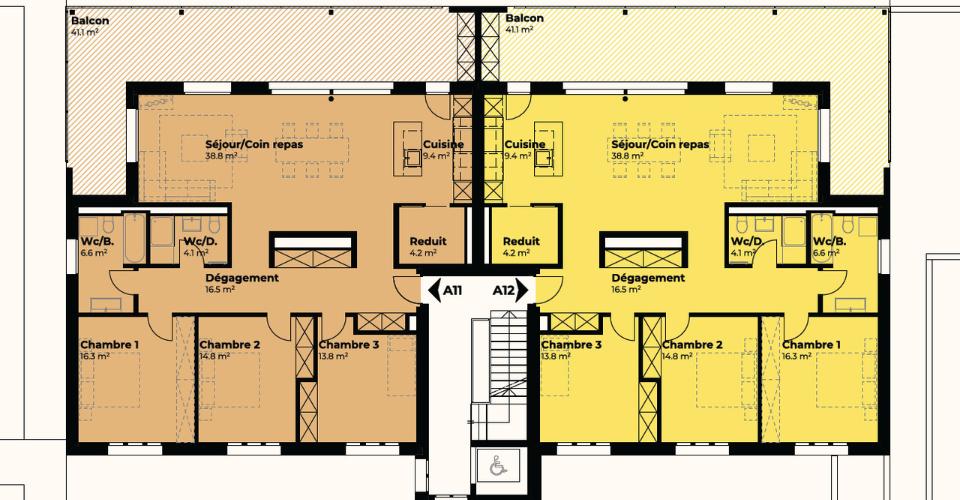 Appartements de 4.5 pièces - en cours de contruction, visites possible - Appartement 4.5 pièces - image - 7