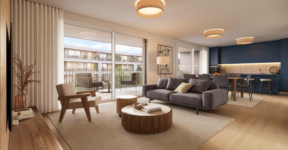 Appartements de 5 pièces NEUF au coeur d'un parc paysager - Appartement 5 pièces - image - 5