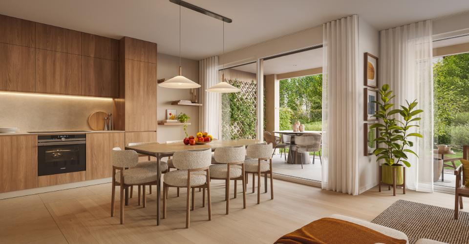 Appartements de 5 pièces NEUF au coeur d'un parc paysager - Appartement 5 pièces - image - 6