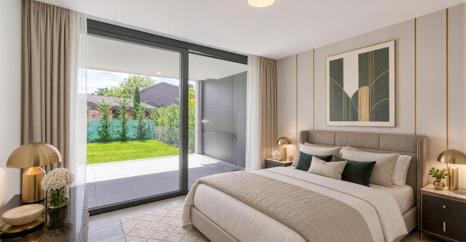Résidence ultra haut de gamme, vie de plain-pied avec jardin — Exclusivité - Appartement terrasse 5.5 pièces - image - 2