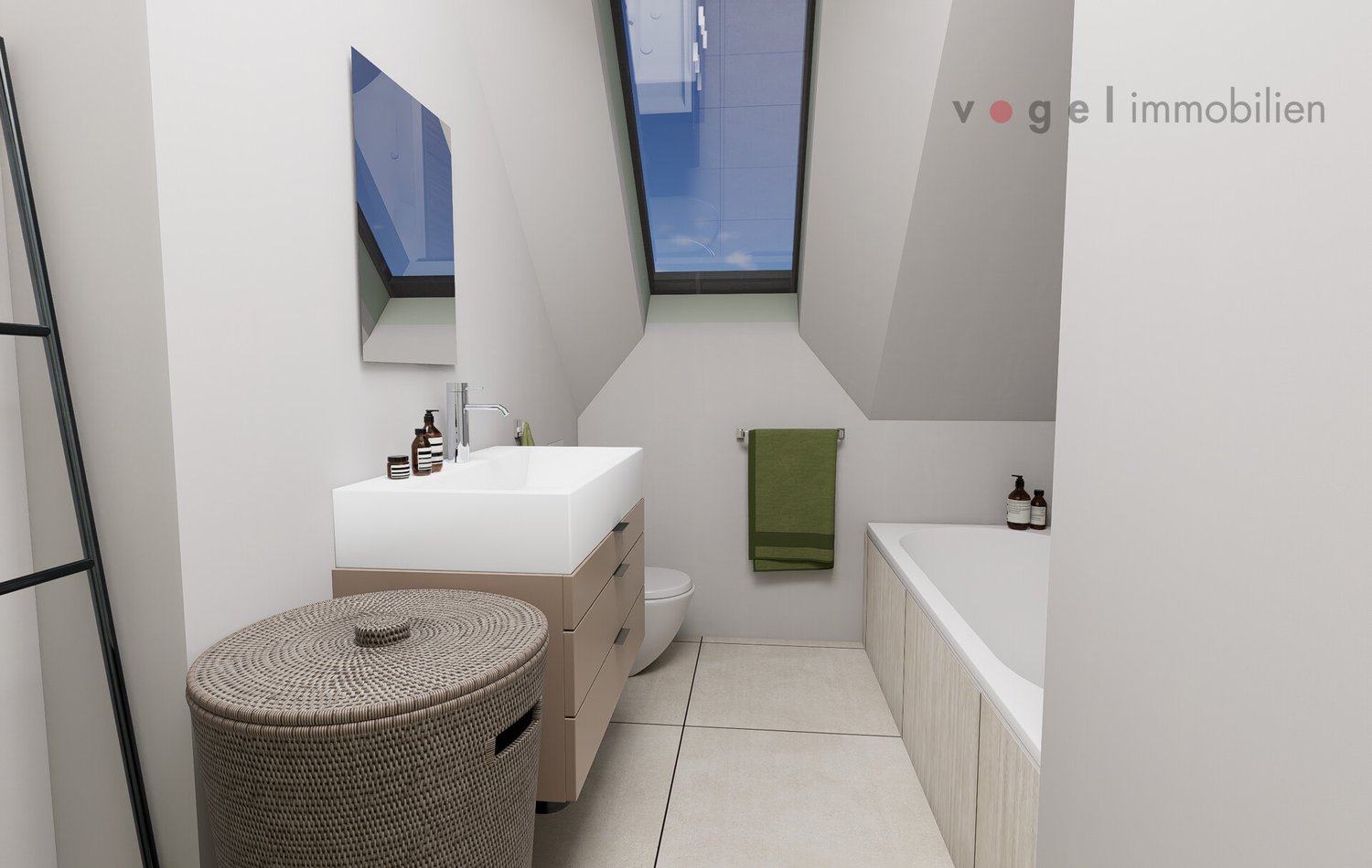 Neubauprojekt! Moderne Eigentumswohnung in Möhlin. - Bild Badezimmer