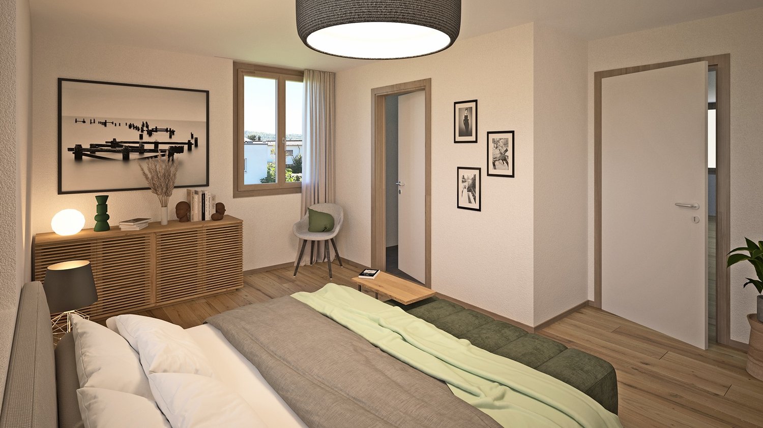 Neubauprojekt! Moderne Eigentumswohnung in Möhlin. - UEB-Duo-Moehlin-Innen-Haus-A-OG-Zi-Final