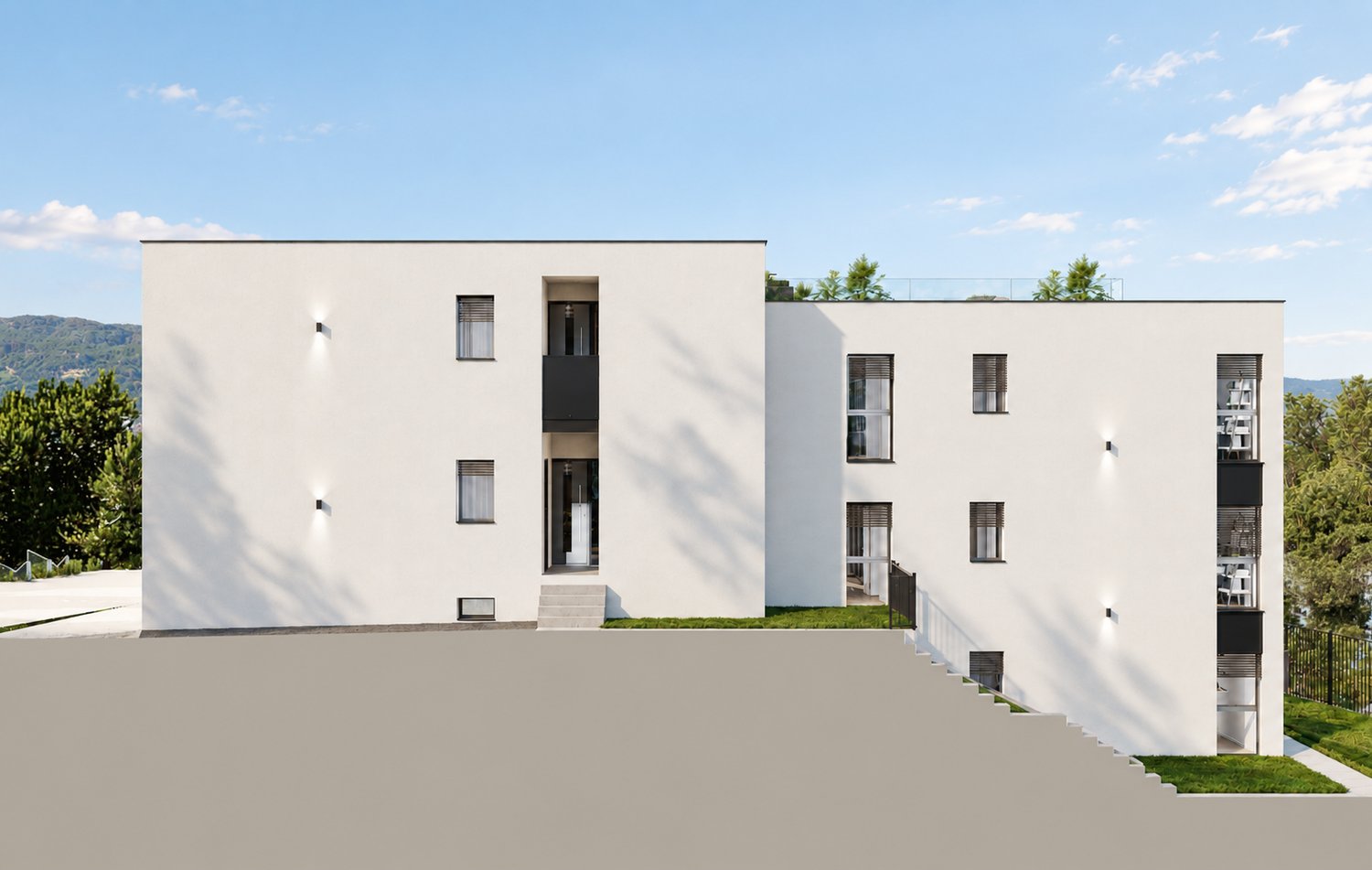 Residenza Le Gemme - Esclusivo Appartamento Attico con grandi terrazze e vista lago -  Bild 5