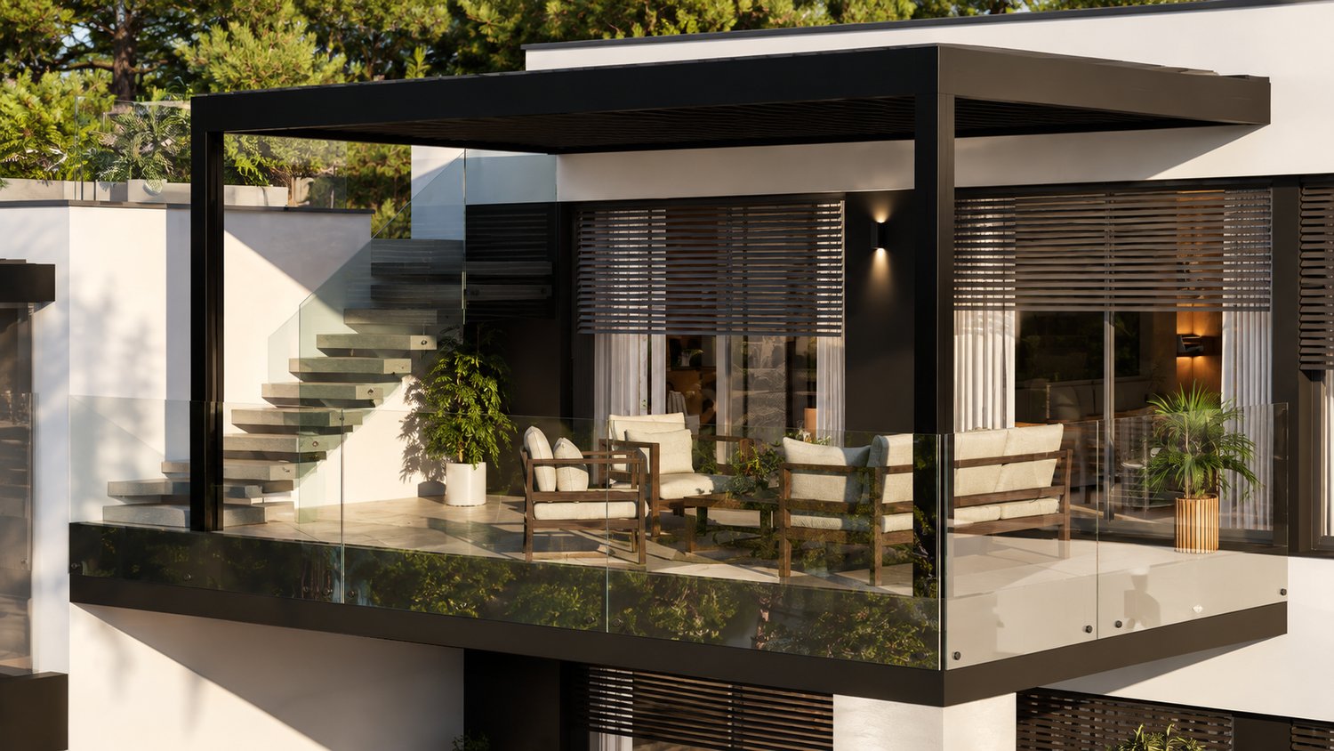 Residenza Le Gemme - Esclusivo Appartamento Attico con grandi terrazze e vista lago -  Bild 11
