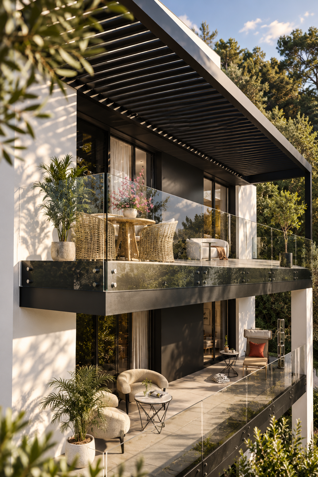 Residenza Le Gemme - Esclusivo Appartamento Attico con grandi terrazze e vista lago -  Bild 13