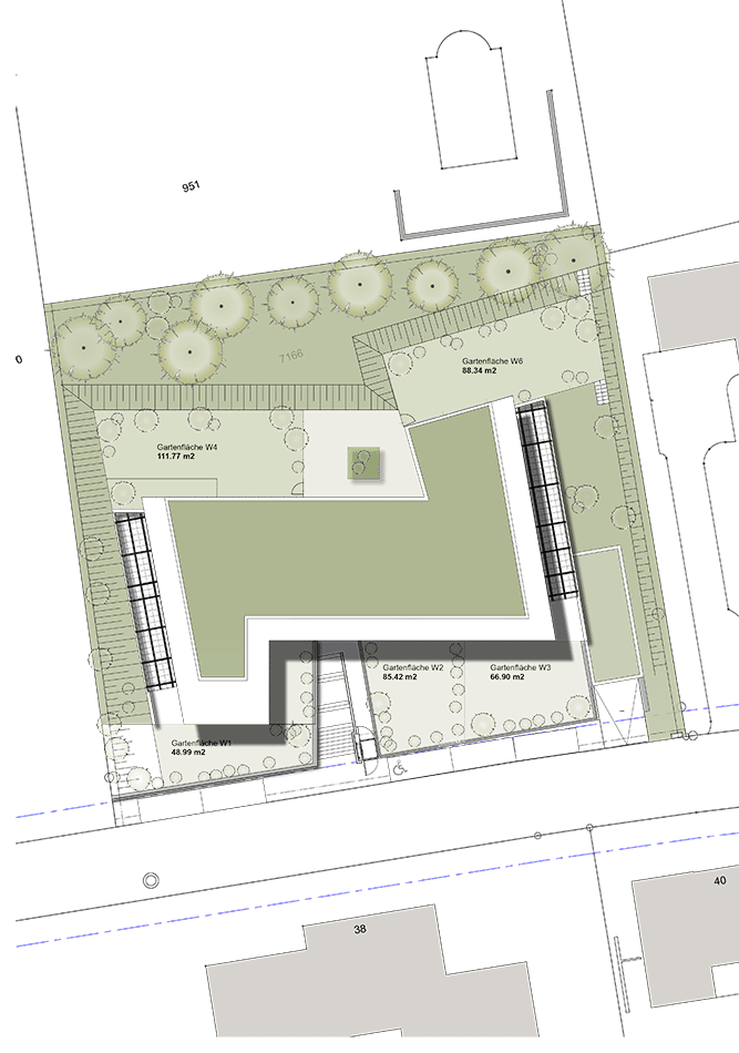 Exklusive Gartenwohnung mit hoher Energieeffizienz und unverbaubarer Aussicht.Neue Preise! - W6 -  Bild 8
