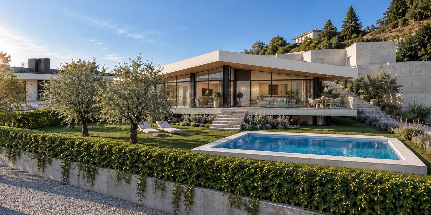 Stupenda villa unifamiliare con piscina. -  Bild 1