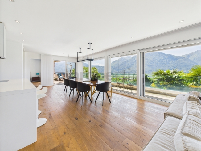 Esclusivo Appartamento con Vista lago Panoramica a Gordola -  Bild 2