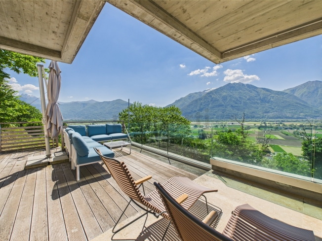 Esclusivo Appartamento con Vista lago Panoramica a Gordola -  Bild 10