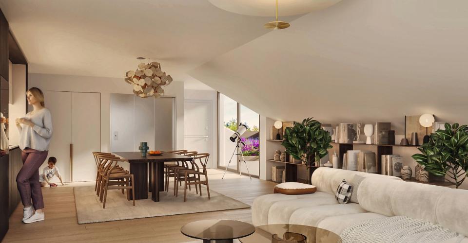 PROMOTION "LA BUISSONIÈRE" - A PROXIMITÉ DE TOUTES LES COMMODITÉS - Appartement 4.5 pièces - image - 4