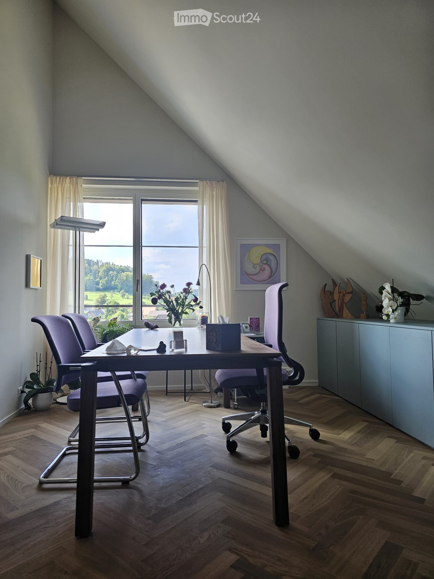 Moderne 4.5-Zimmer-Attika-/Maisonettewohnung in Rifferswil -  Bild 9