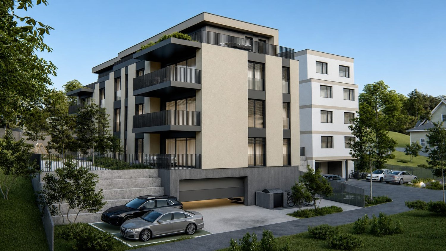 4.5-Zimmer-Neubauwohnung - Neubauprojekt AUREA in Menziken AG! -  Bild 3