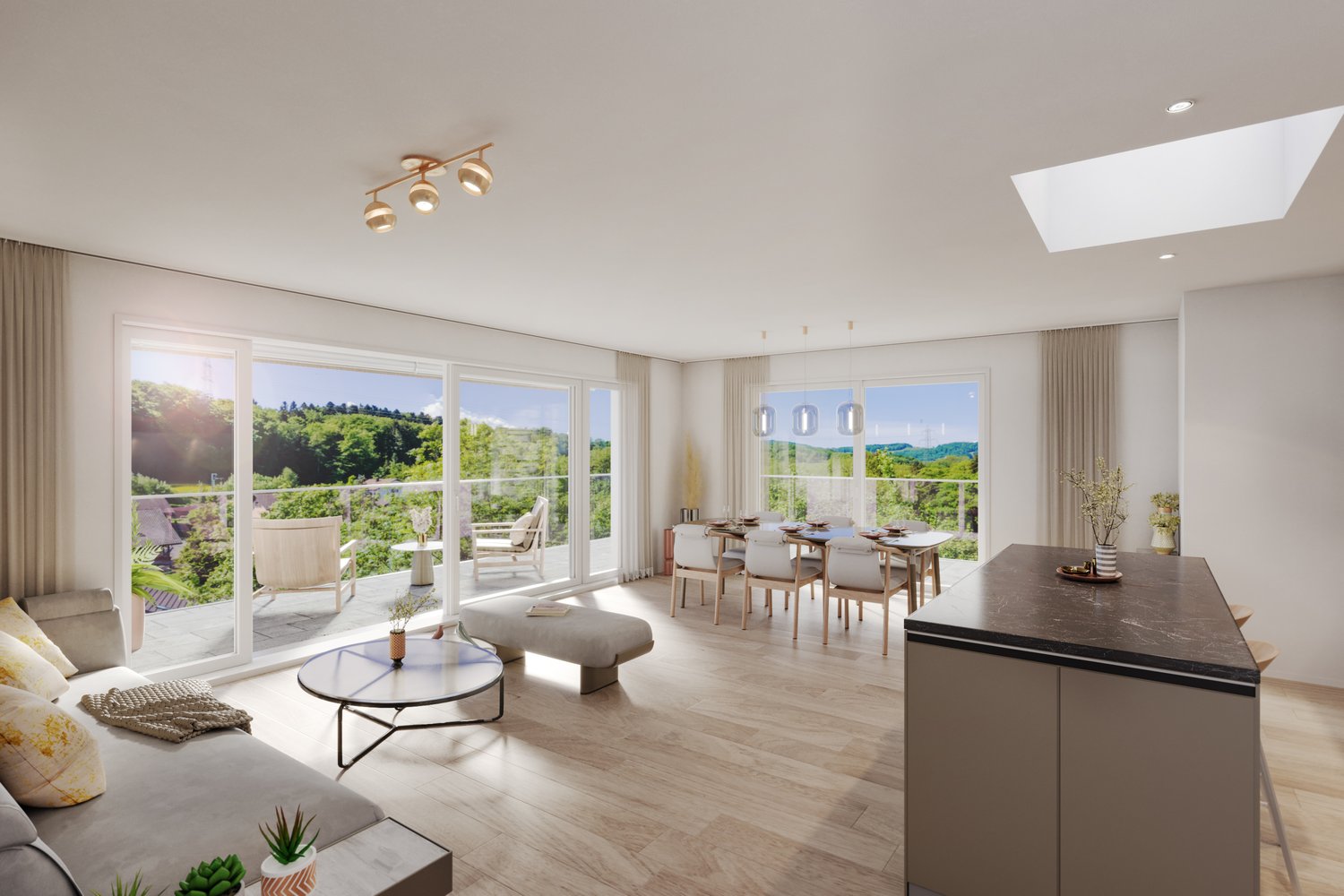 Attique lot 203 - projet neuf proche Attalens et Châtel-St-Denis -  Bild 6