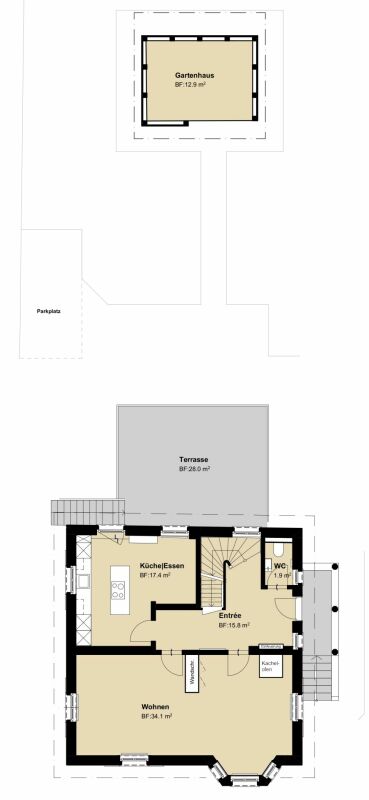traumhaftes 6.5-Zimmer-Einfamilienhaus | Grundstücksfläche 642 m² -  Bild 13