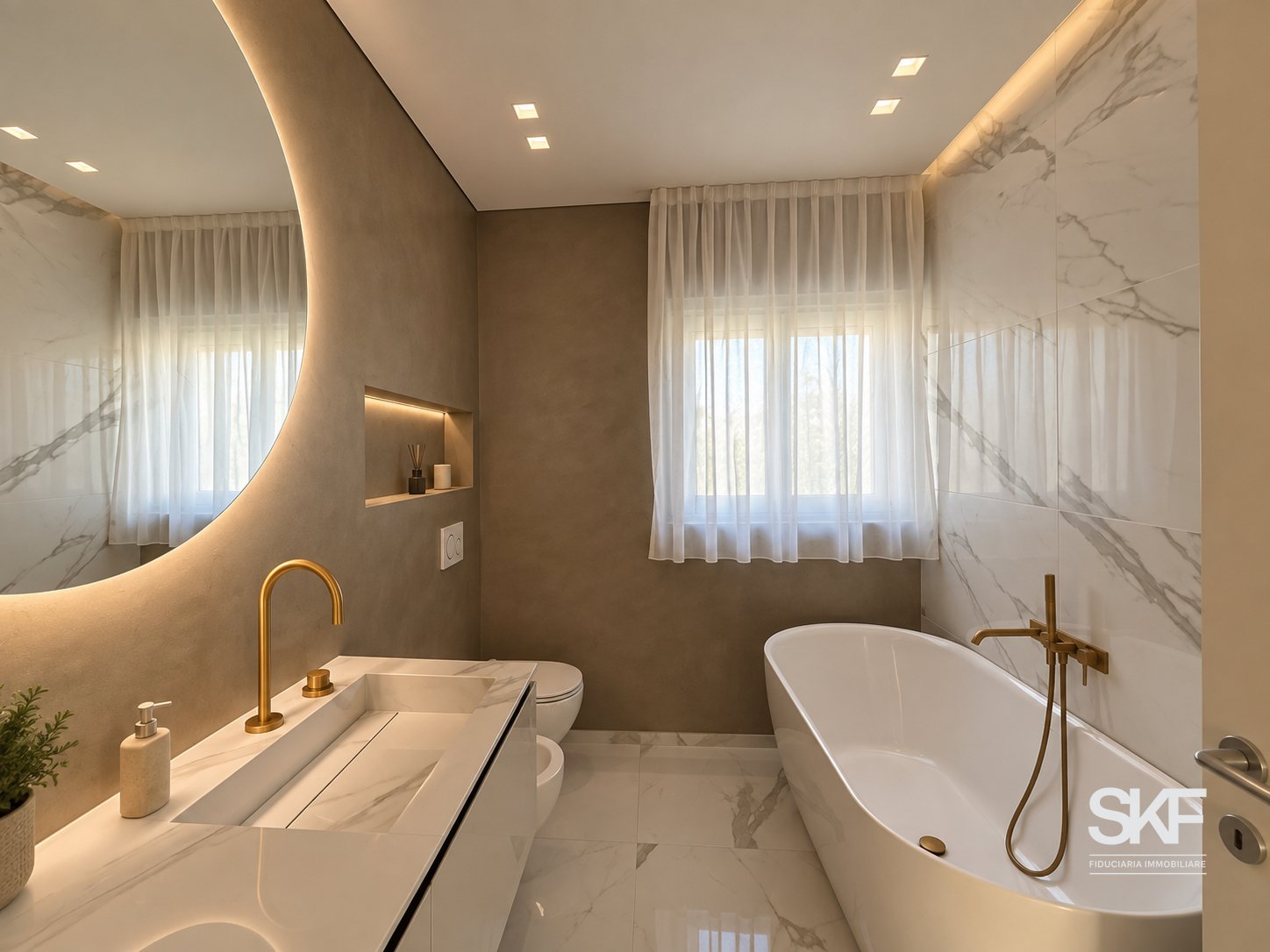 BELLINZONA - SPLENDIDA E MODERNA PROPRIETÀ BIFAMILIARE - Bagno