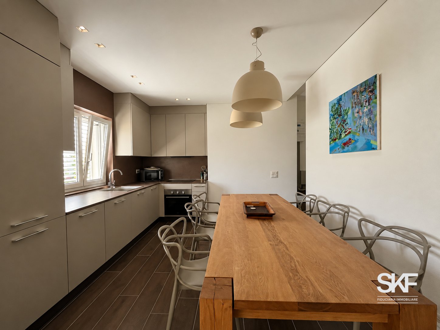 BELLINZONA - SPLENDIDA E MODERNA PROPRIETÀ BIFAMILIARE - Cucina