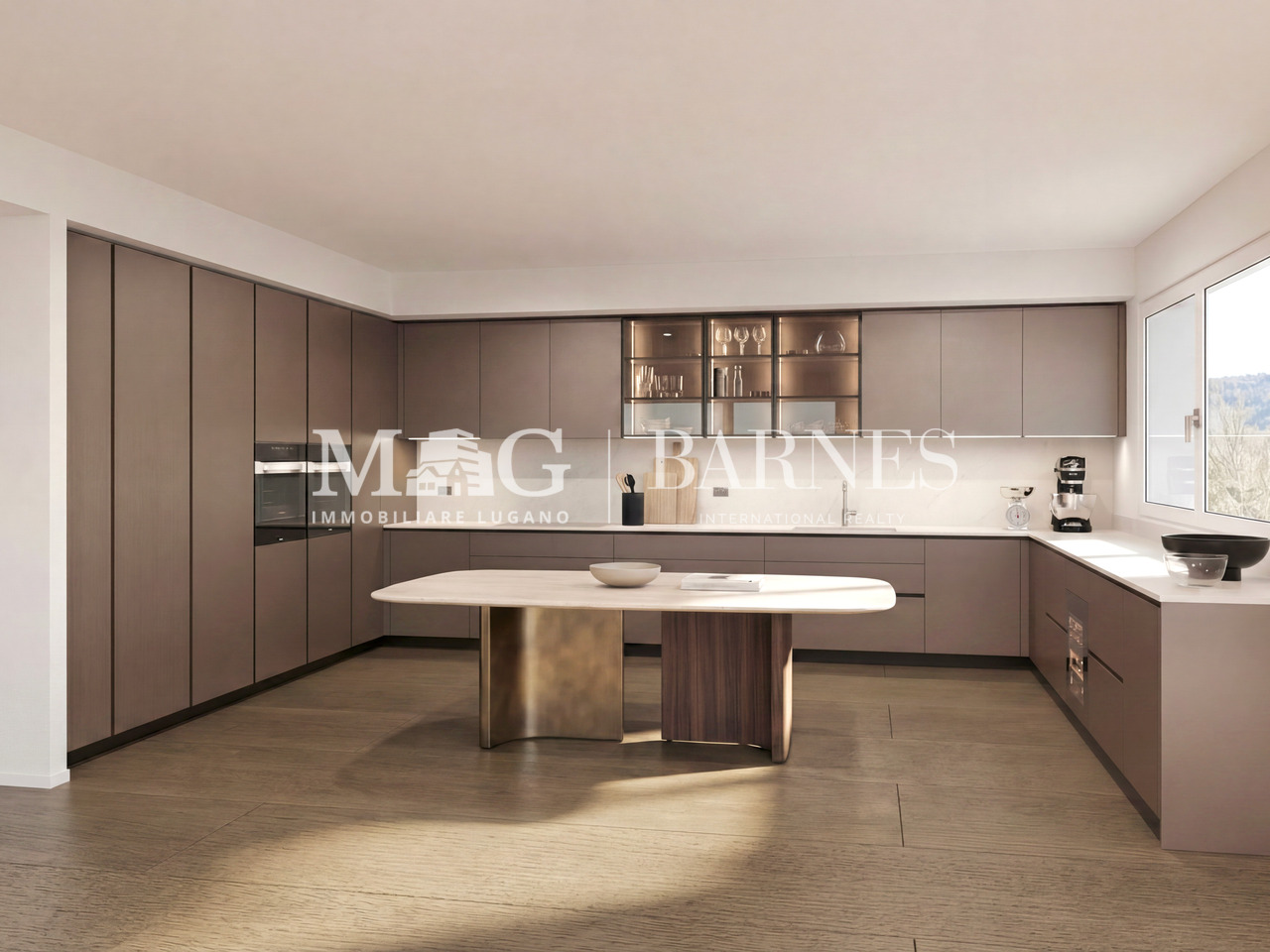 Collina d'Oro: nuovo attico con 190 m² di terrazze -  Bild 4