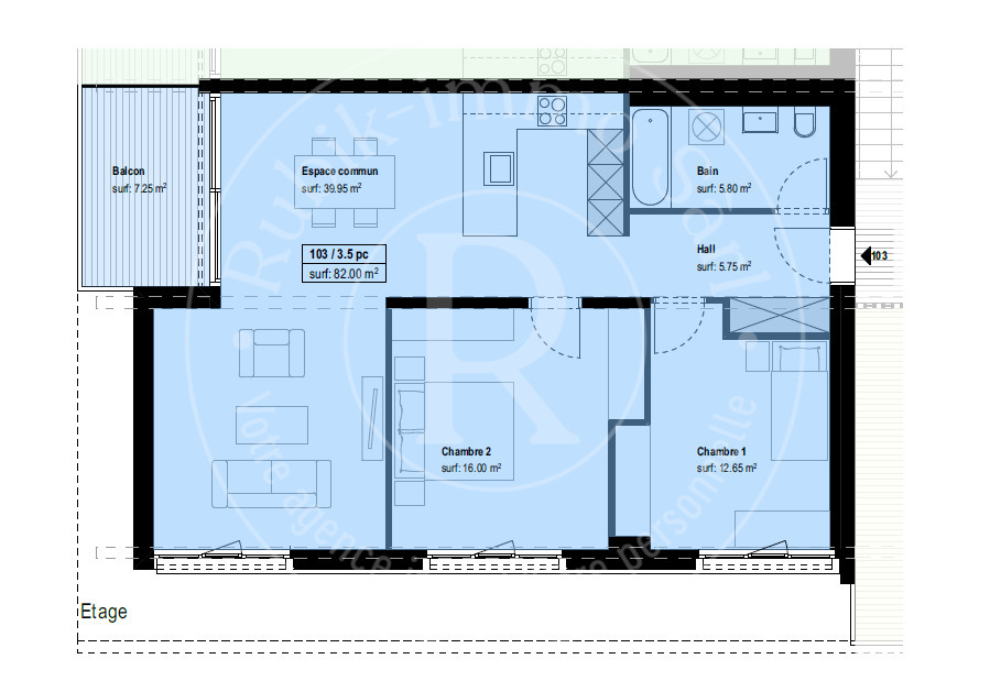 Nouveau projet de construction de 10 logements à Berlens -  Bild 4
